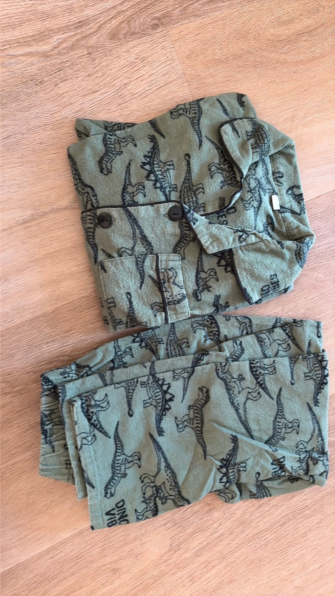Flanellen pyama maat 110, Ophalen of Verzenden, Gebruikt, Jongen of Meisje, Nacht- of Onderkleding