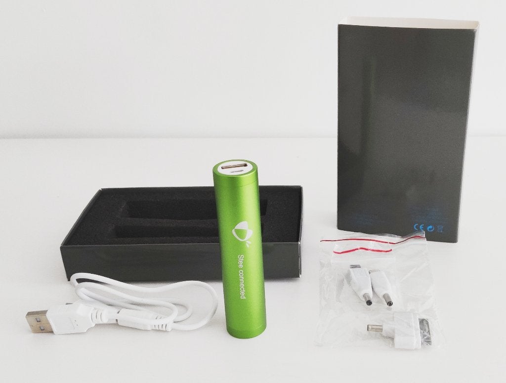 LT90968 Powerbank 2000mAh (18650 lithium batterij), Telecommunicatie, Powerbanks, Ophalen of Verzenden, Nieuw