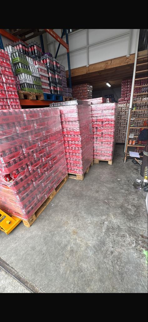 Frisdrank Pallets: Nederlands, DK, Amerikaans - Groothandel, Diversen, Levensmiddelen, Ophalen