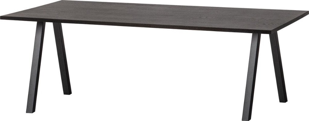 WOOOD Tablo eettafel 200x90 cm eikenhout, Ophalen, Gebruikt, Eikenhout, 200 cm of meer