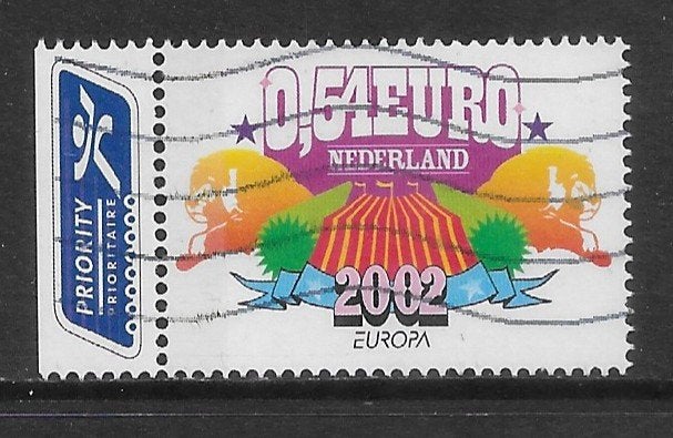 2002, Europa, Circus, Leeuwen/tent [2099] (K2212), Ophalen of Verzenden
