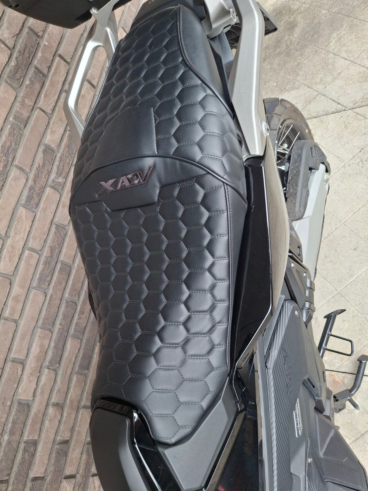lederen zadel honda xadv, Ophalen, Nieuw