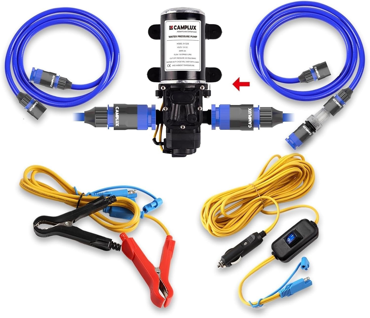 Camplux 12 V waterpomp, Ophalen, Nieuw