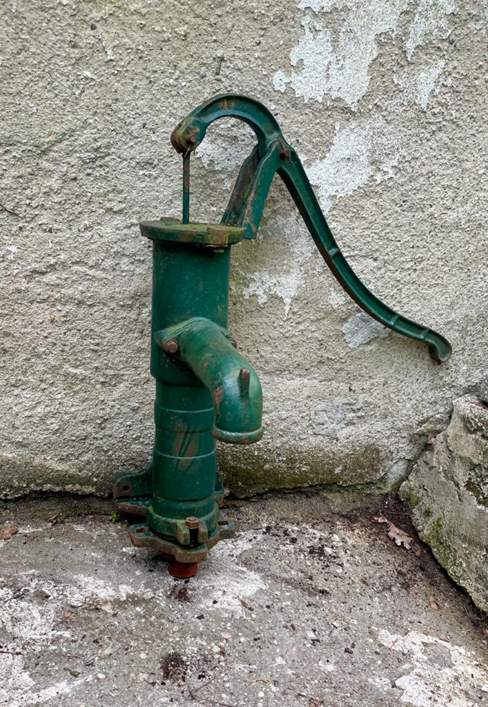 Gietijzeren handpomp / waterpomp – decoratie tuin, Ophalen, Gebruikt, Handmatig, Overige typen