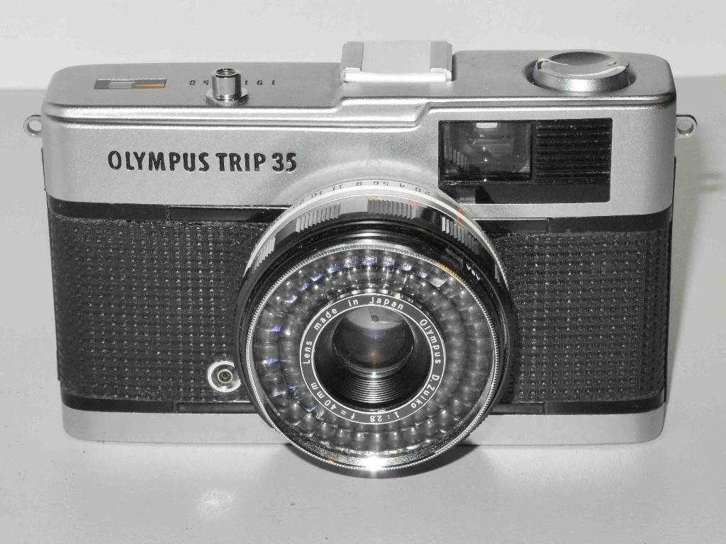 Olympus Trip 35, Audio, Tv en Foto, Fotocamera's Analoog, Ophalen of Verzenden, Gebruikt, Compact, Olympus