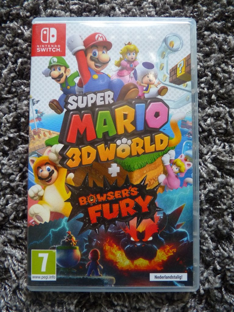 Super Mario 3D World + Bowser's Fury Nintendo Switch 1&2, Avontuur en Actie, 2 spelers, Ophalen of Verzenden, Zo goed als nieuw
