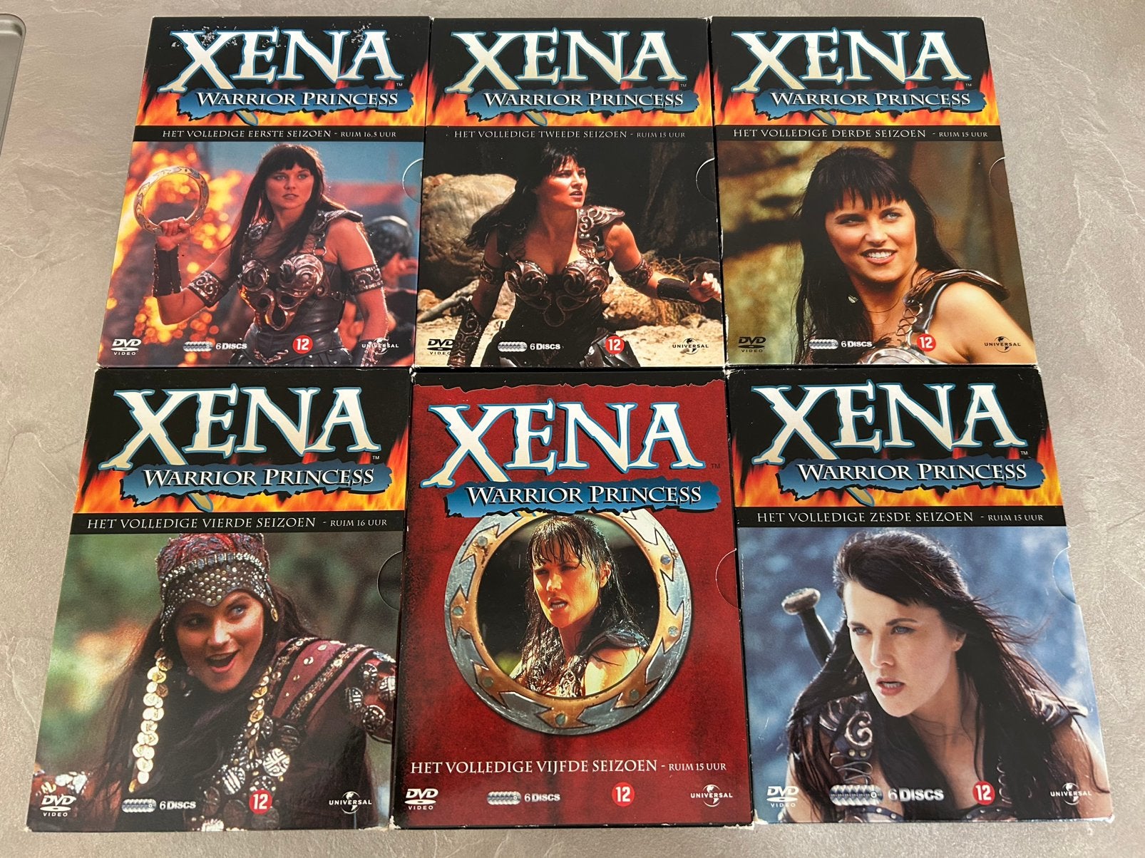 Xena warrior princess volledige serie op dvd 1995/01, Alle leeftijden, Ophalen of Verzenden, Gebruikt