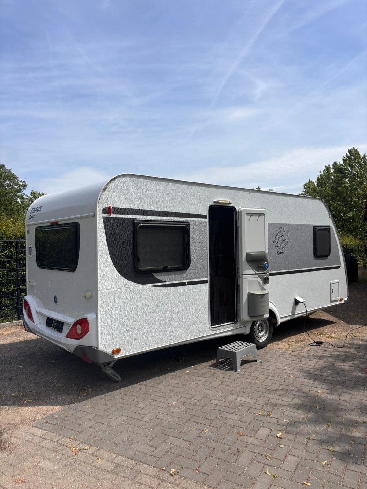 Knaus 500 UF Sport Voortent 2018 !!, Vast bed, Rondzit, Bedrijf, Schokbreker
