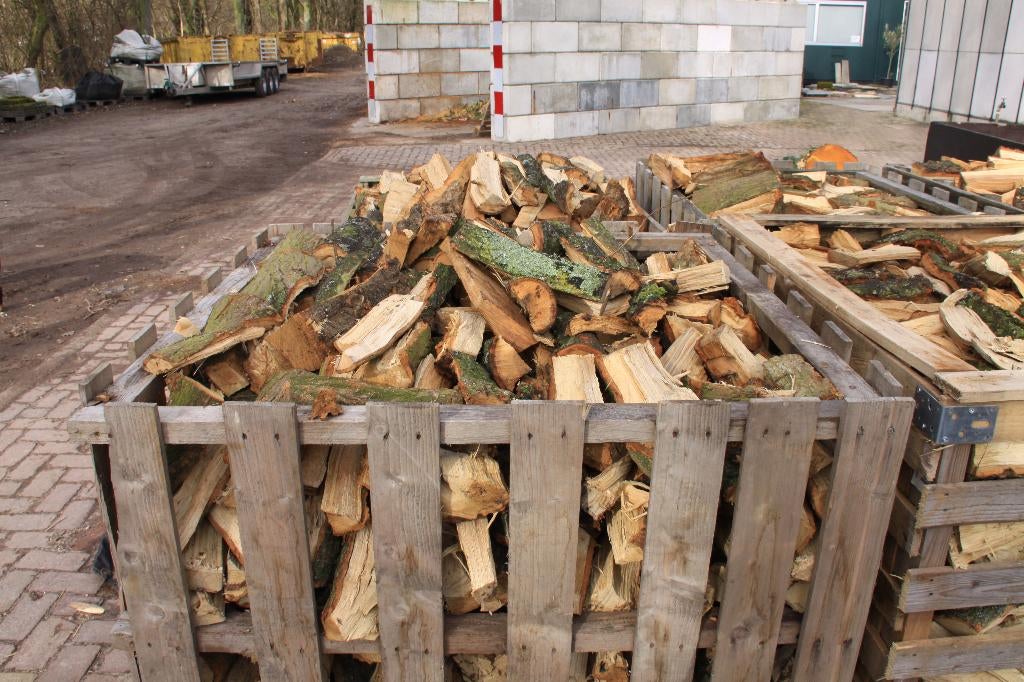 Openhaardhout, haardhout, kachelhout, brandhout, stookhout, 6 m³ of meer, Ophalen, Overige houtsoorten, Blokken