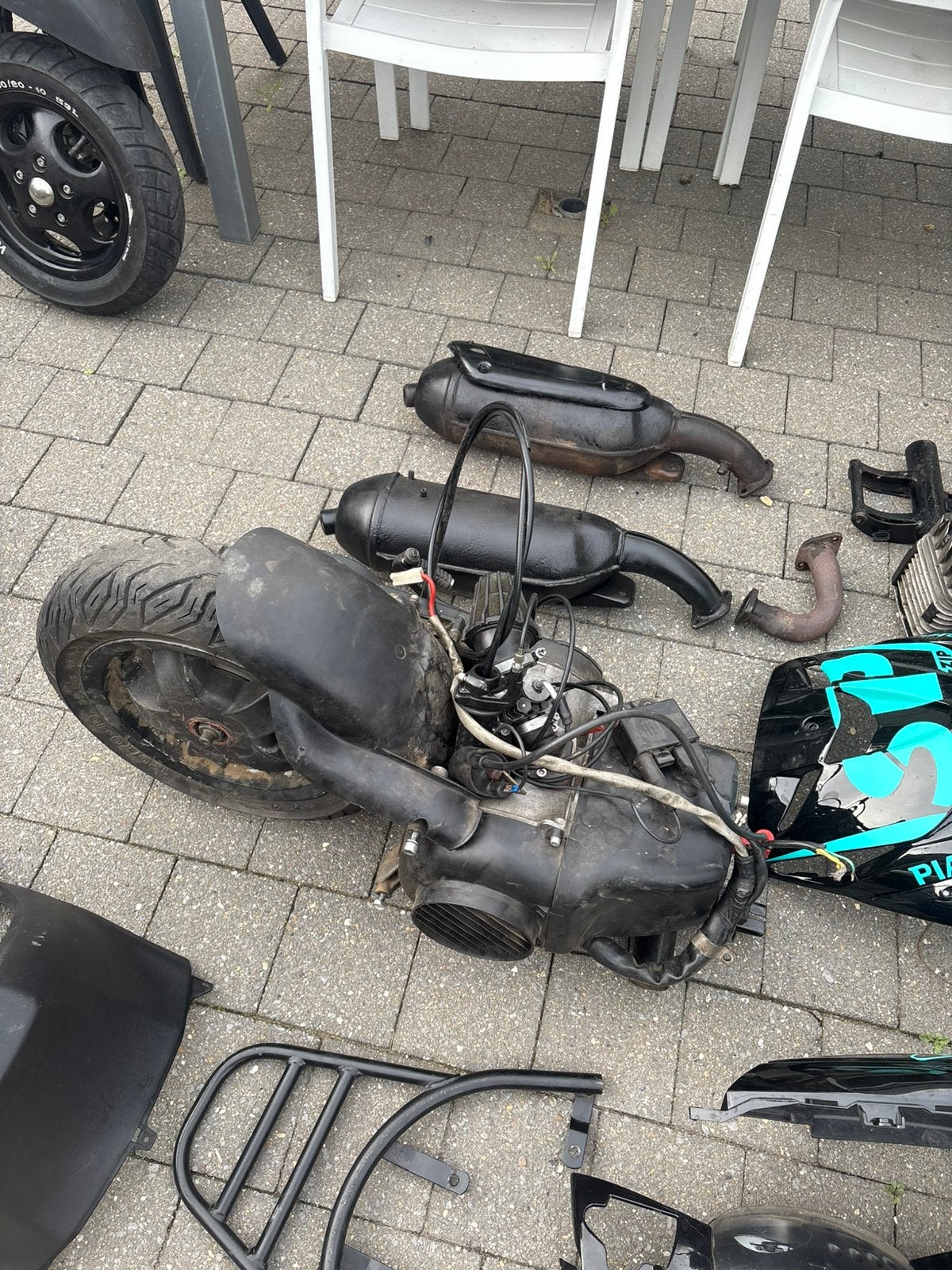 125cc typhoon blok plug en play, Ophalen of Verzenden, Zo goed als nieuw, Blok, Piaggio