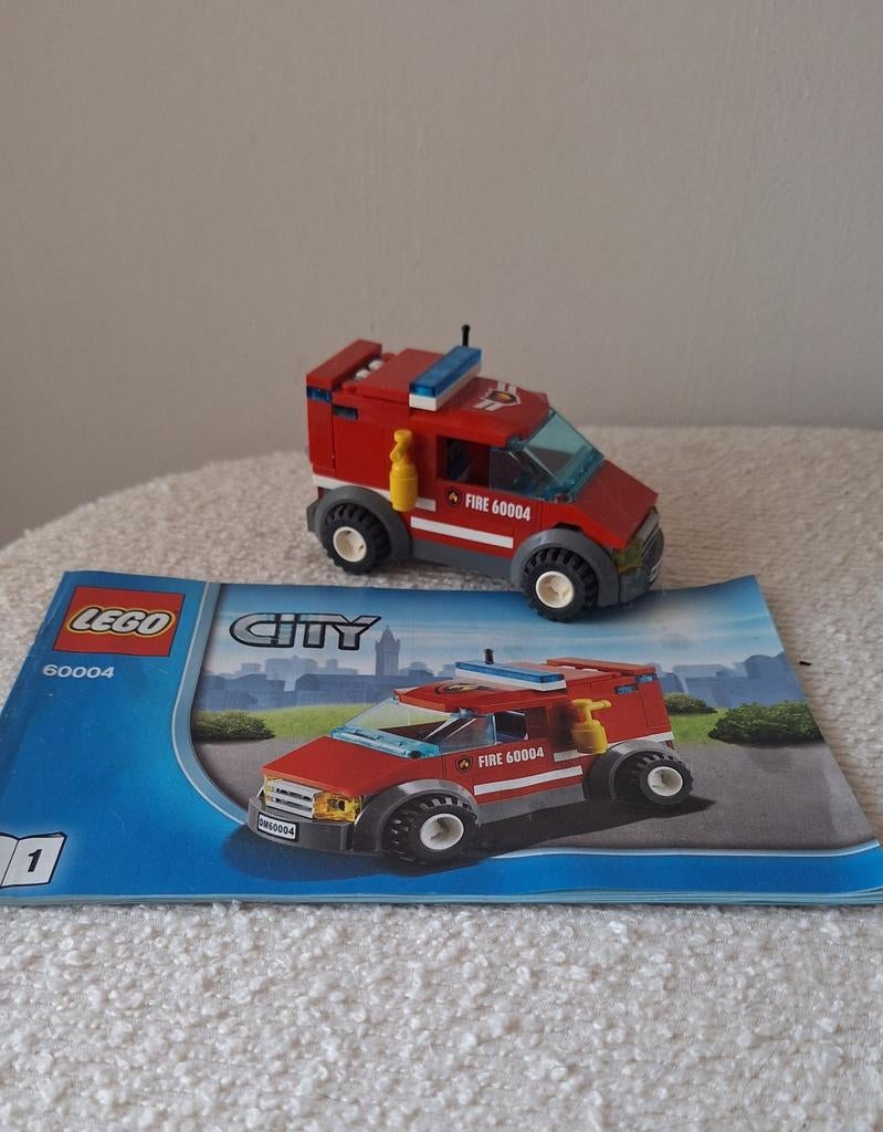 Lego City  serie 60004 60005 60003  met boekje, Ophalen of Verzenden, Zo goed als nieuw