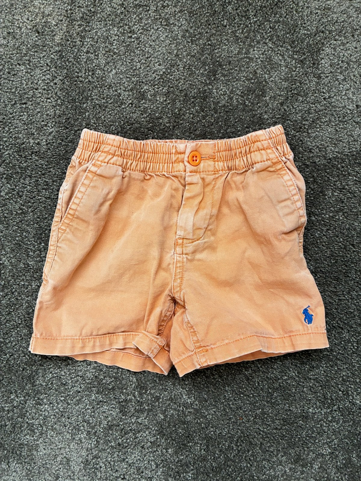 Ralph Lauren korte broekje oranje maat 12M, Ophalen, Zo goed als nieuw, Jongen of Meisje