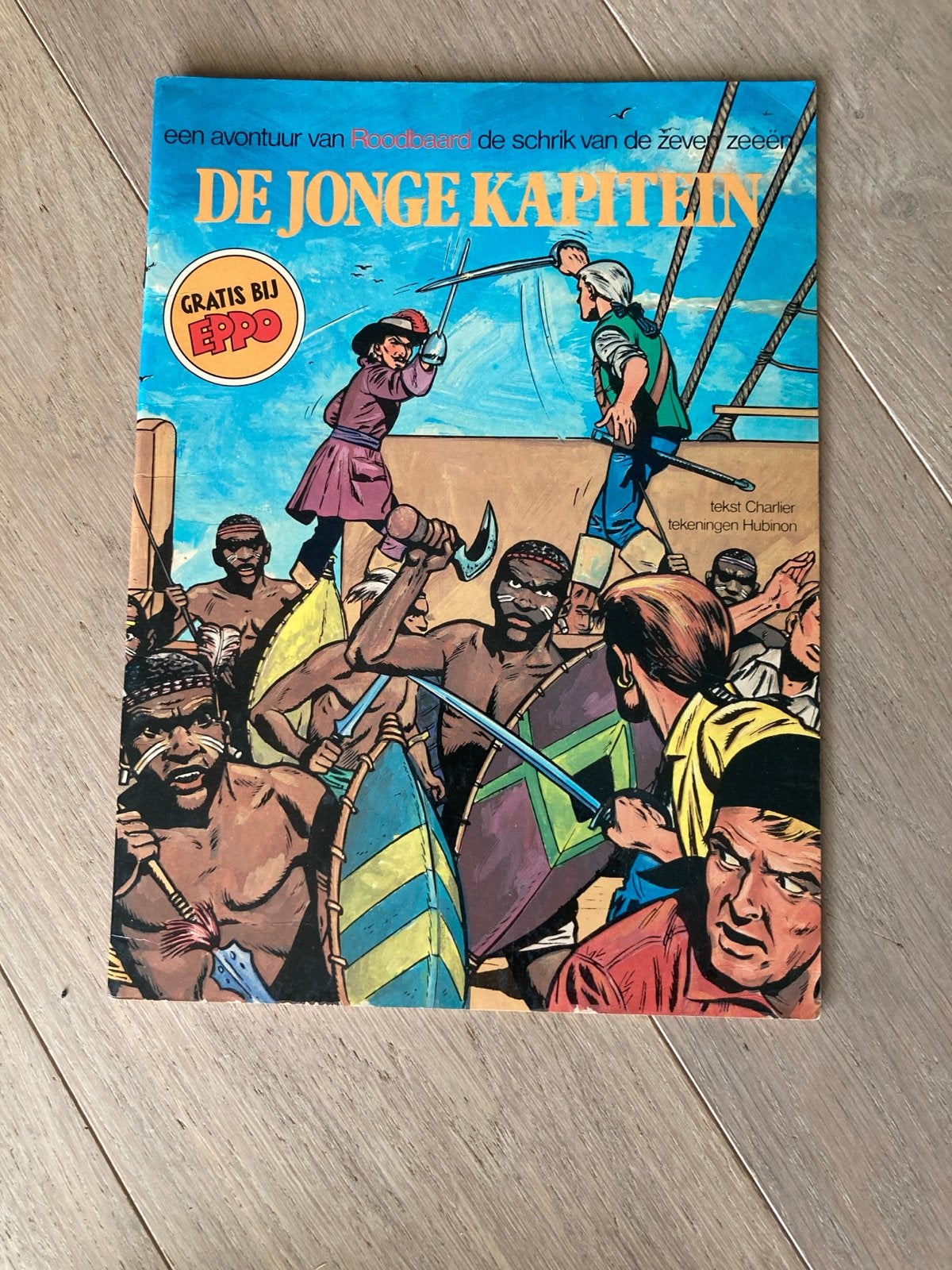 De Jonge Kapitein - Roodbaard stripboek, Boeken, Stripboeken, Eén stripboek, Ophalen of Verzenden, Gelezen