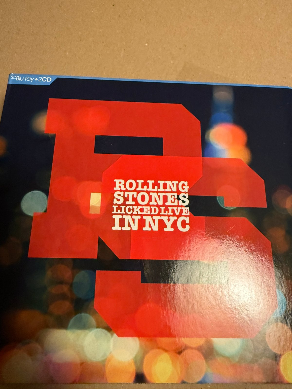 2 cd met blu ray box the rolling stones licked live nyc, Ophalen of Verzenden, Zo goed als nieuw, Poprock