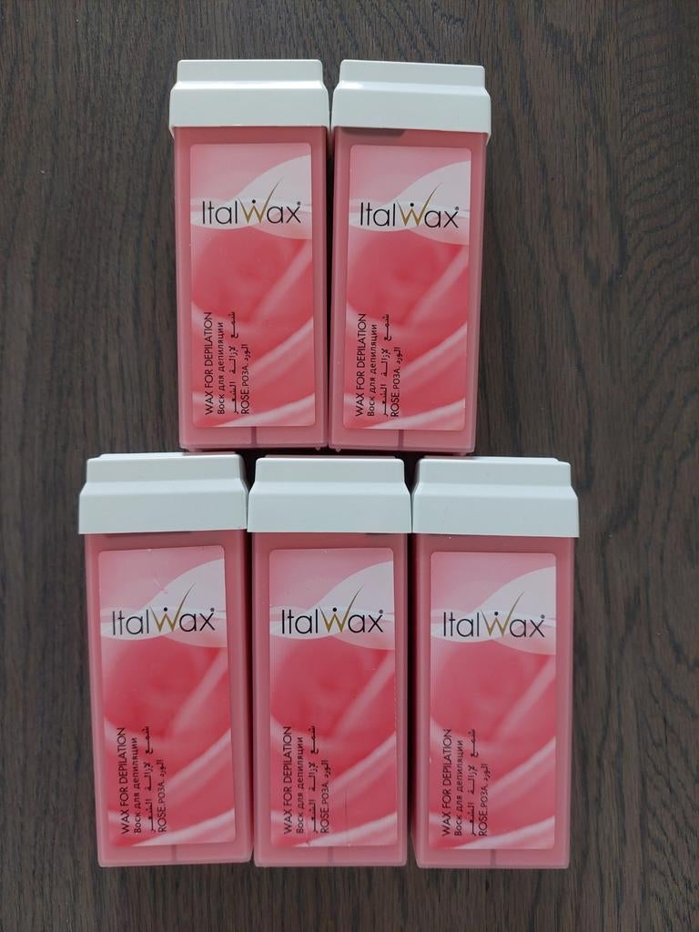 ItalWax Rose Wax Roll-on Hars - 5 stuks, Ophalen of Verzenden