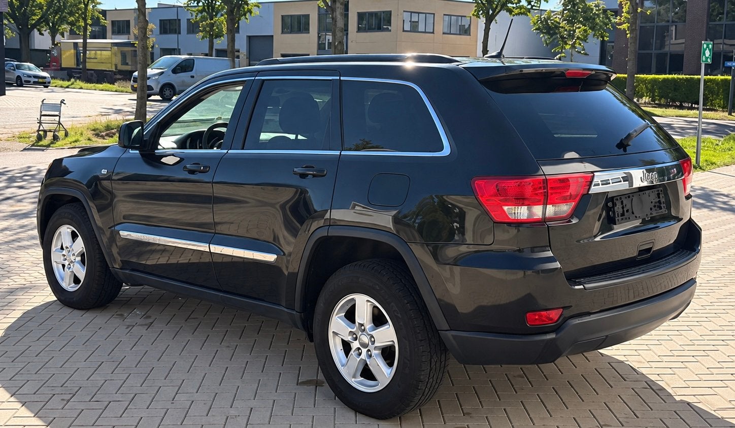 ‼️JEEP GRAND CHEROKEE 3.6 V6 286PK LIMITED ZWART BJ2012 ‼️, Automaat, Zwart, Bedrijf, SUV of Terreinwagen