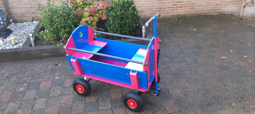 Bolderkar met bankjes en reling, Ophalen of Verzenden, Nieuw