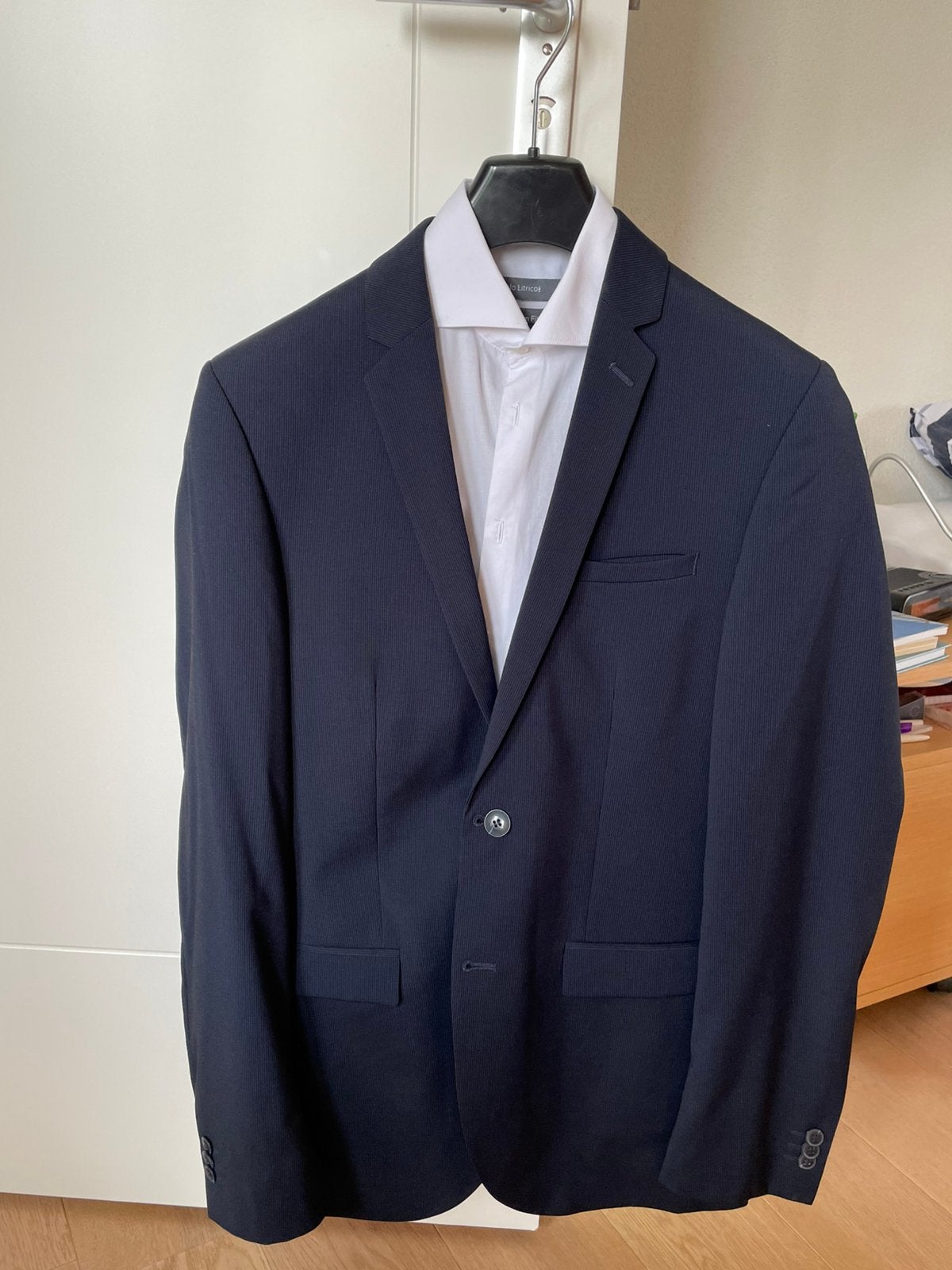 Mooi pak voor groep 8 leeftijd, Kleding | Heren, Kostuums en Colberts, Ophalen, Zo goed als nieuw, Blauw