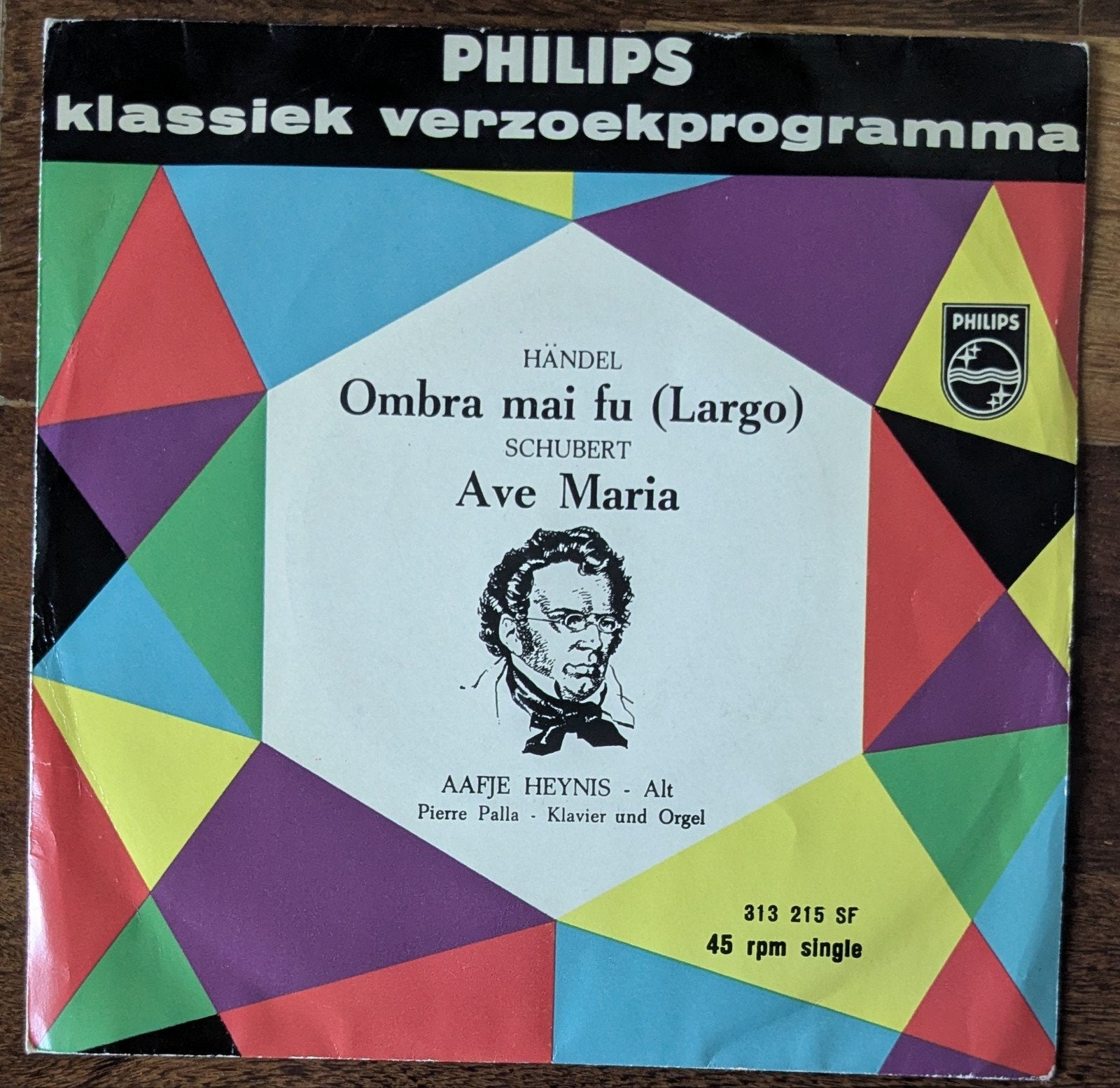 Händel - Ombra mai fu / Schubert - Ave Maria (Vinyl), Gebruikt, Klassiek, 7 inch, Ophalen of Verzenden