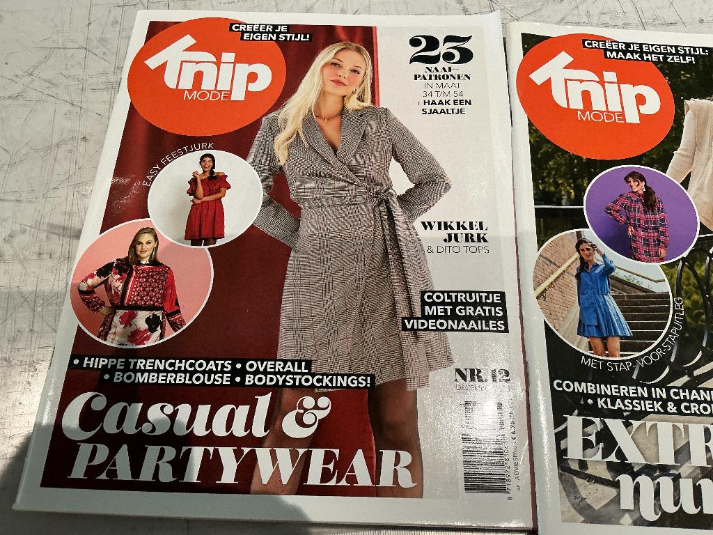 Knipmode 2023, Hobby en Vrije tijd, Kledingpatronen, Overige typen, Vrouw, Ophalen of Verzenden, Zo goed als nieuw