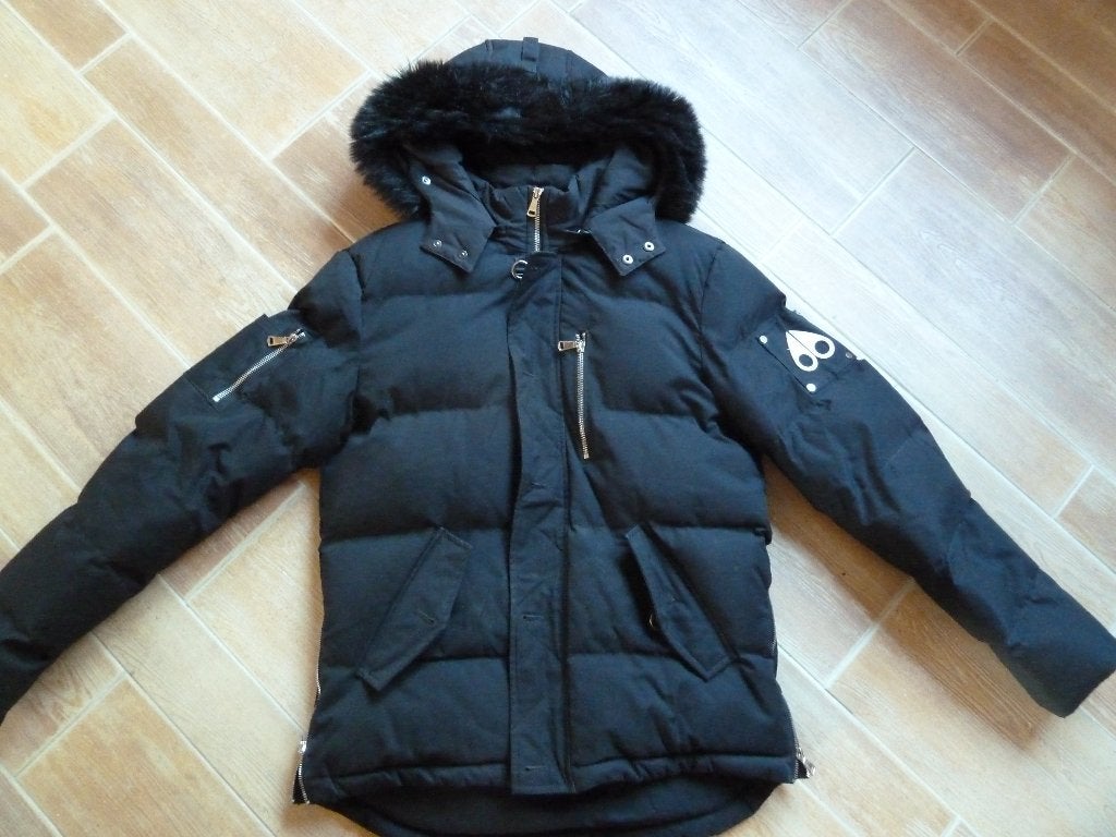 zwarte jas Moose Knuckles Canada maat xl, Maat 56/58 (XL), Ophalen of Verzenden, Zo goed als nieuw, Moose knuckles canada