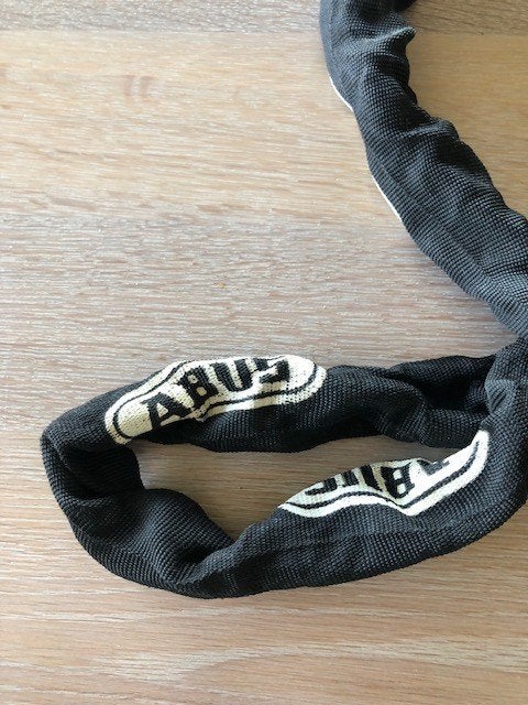 ABUS Kettingslot met 2 sleutels, Ophalen, Gebruikt