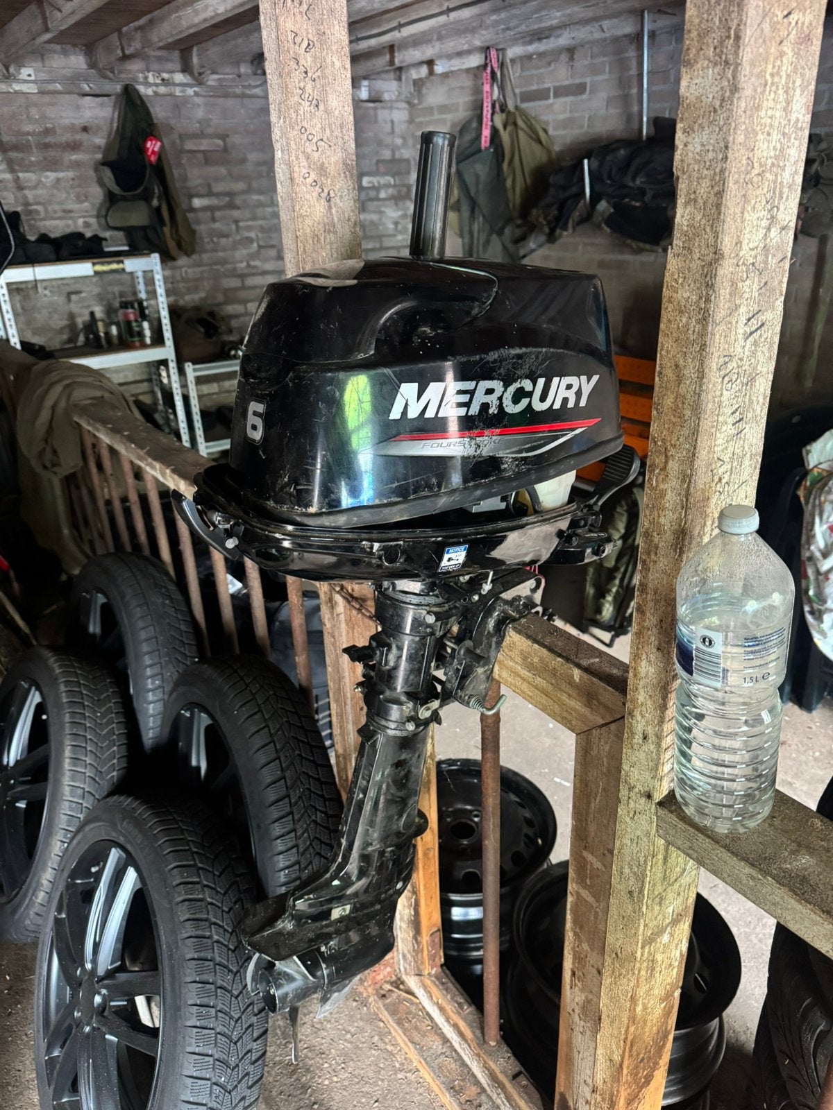 Mercury 6PK 4takt buitenboordmotor, Ophalen, Zo goed als nieuw, Motor en Techniek