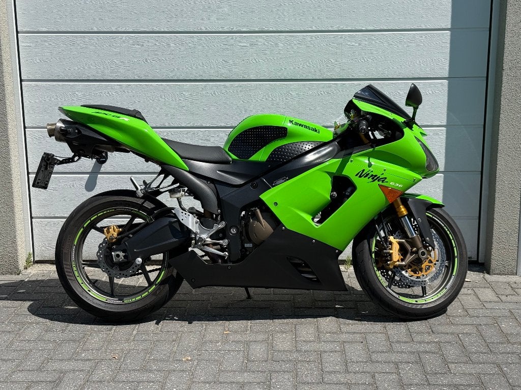Kawasaki ZX-6R uit 2007 | 35KW/A2 | MIVV | ZEER NETTE STAAT, Motoren, Motoren | Kawasaki, Kawasaki, Super Sport, Minimaal motorrijbewijs A2