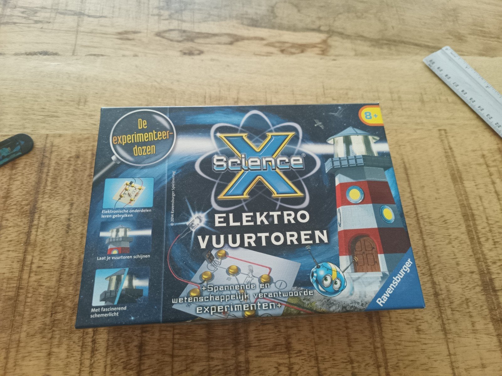 Science X elektro vuurtoren bouw set, Ophalen of Verzenden