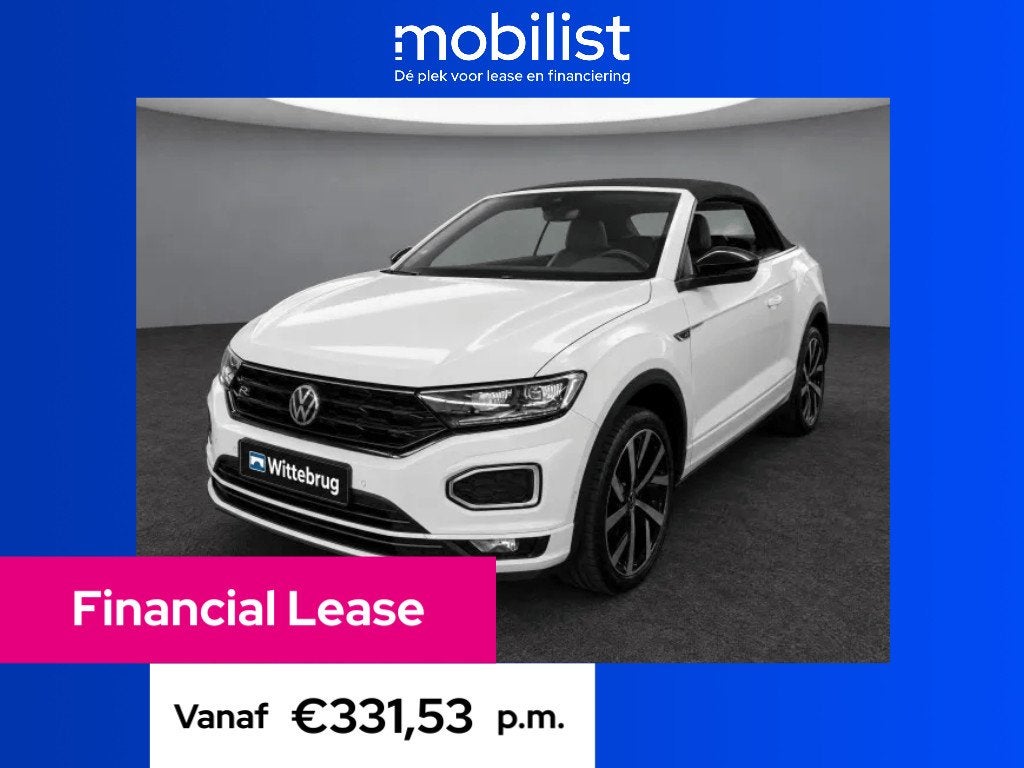 Volkswagen T-Roc Cabrio 1.5 TSI 150pk R-Line DSG Automaat, Automaat, 4 stoelen, Alcantara, Wit