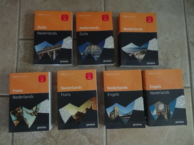 Nederlands- Frans- Duits- Engels - PRISMA woordenboeken, Boeken, Woordenboeken, Ophalen of Verzenden, Zo goed als nieuw, Prisma of Spectrum