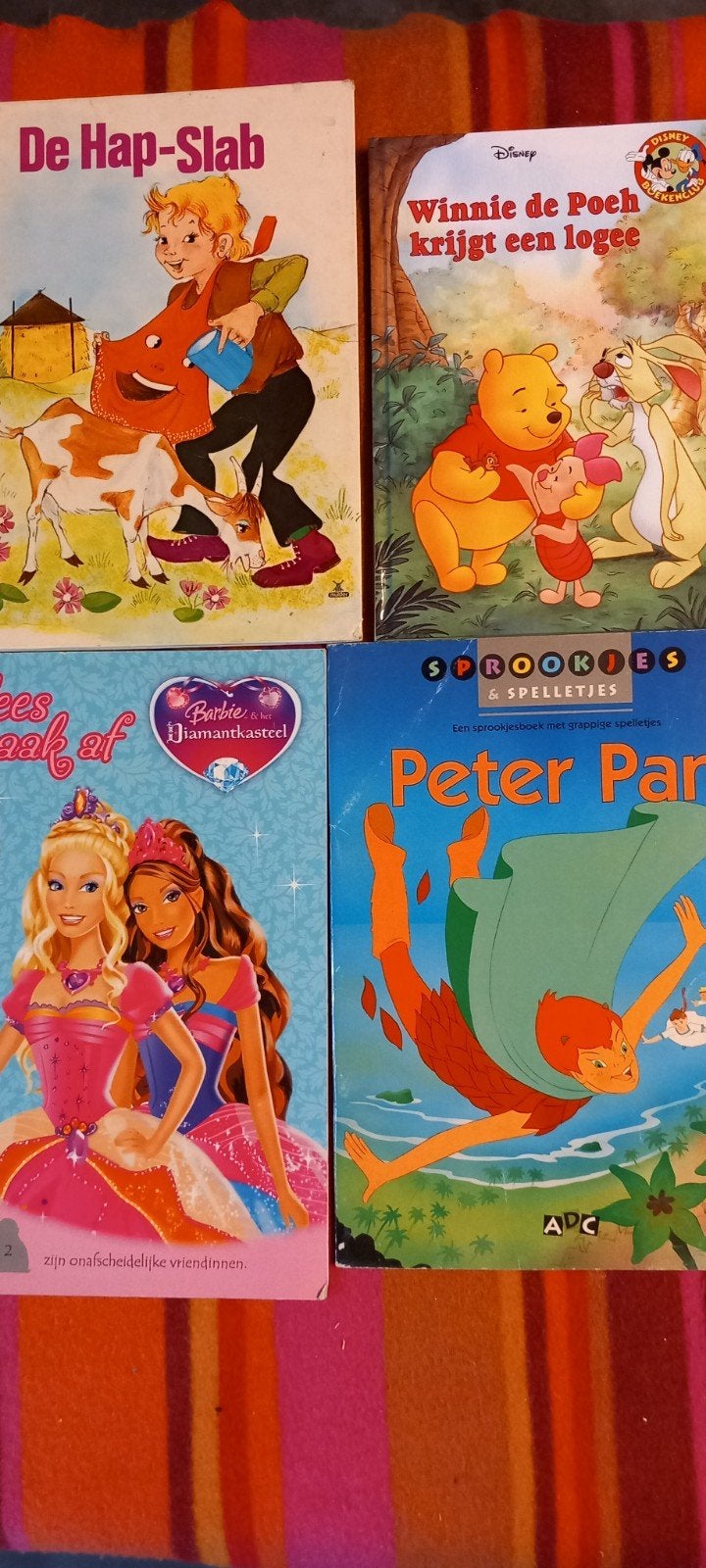 Diverse Kinderboeken: Sprookjes, Disney & Barbie, Jongen of Meisje, Ophalen of Verzenden, Zo goed als nieuw, Voorleesboek