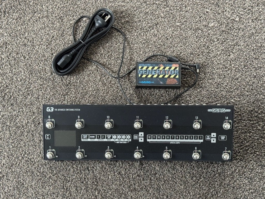 The GigRig G3 Switching System incl. Generator, Muziek en Instrumenten, Effecten, Ophalen of Verzenden, Zo goed als nieuw, Multi-effect