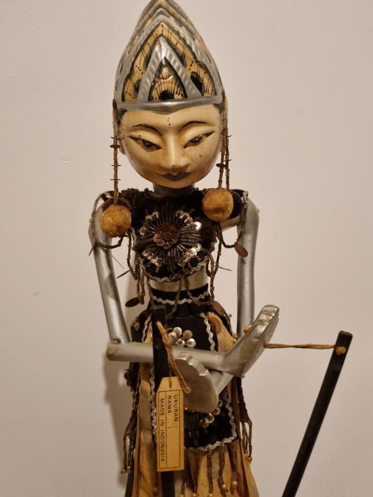 Wayang golek pop uit indonesie, Antiek en Kunst, Ophalen of Verzenden