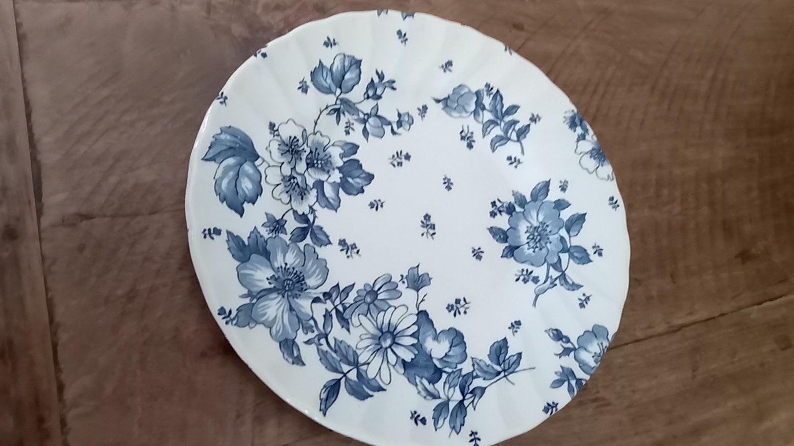 blauwe borden van Myott Meakin tableware 2x, Antiek en Kunst, Antiek | Keramiek en Aardewerk, Ophalen of Verzenden