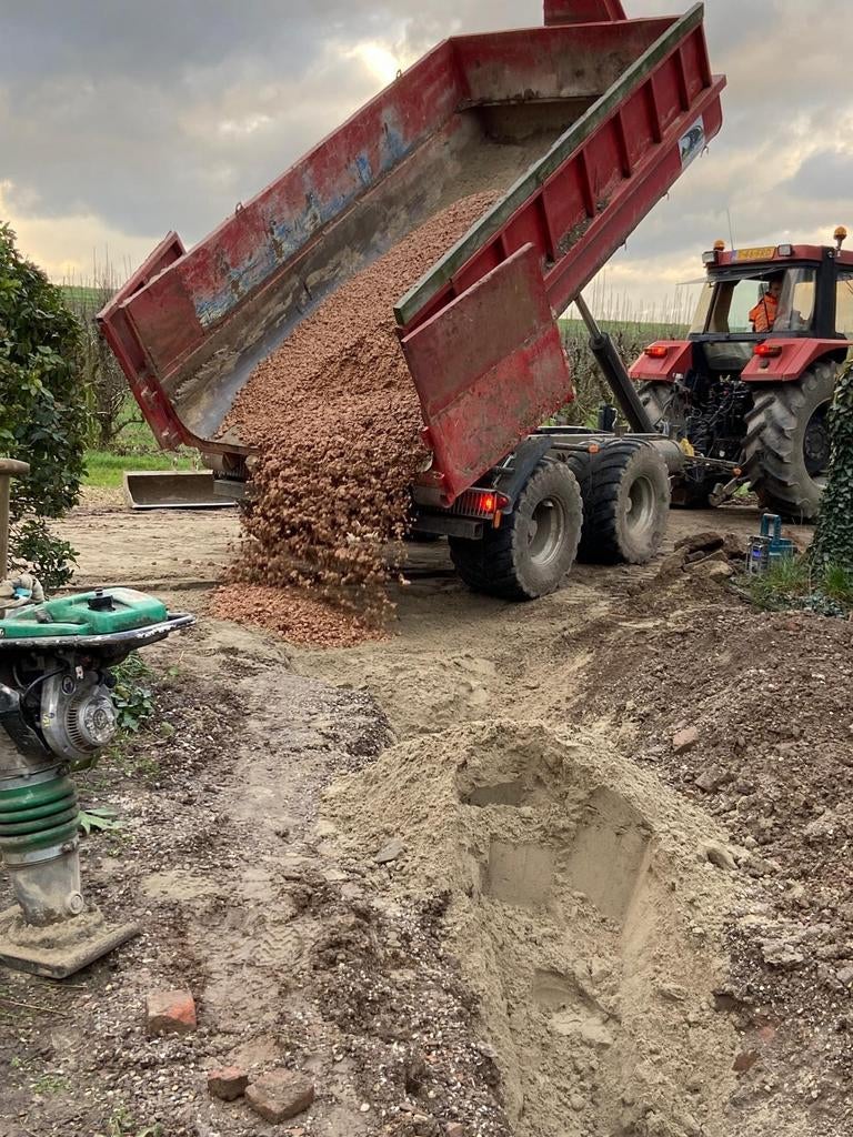Foto 9 van Minigraver en minishovel met machinist,