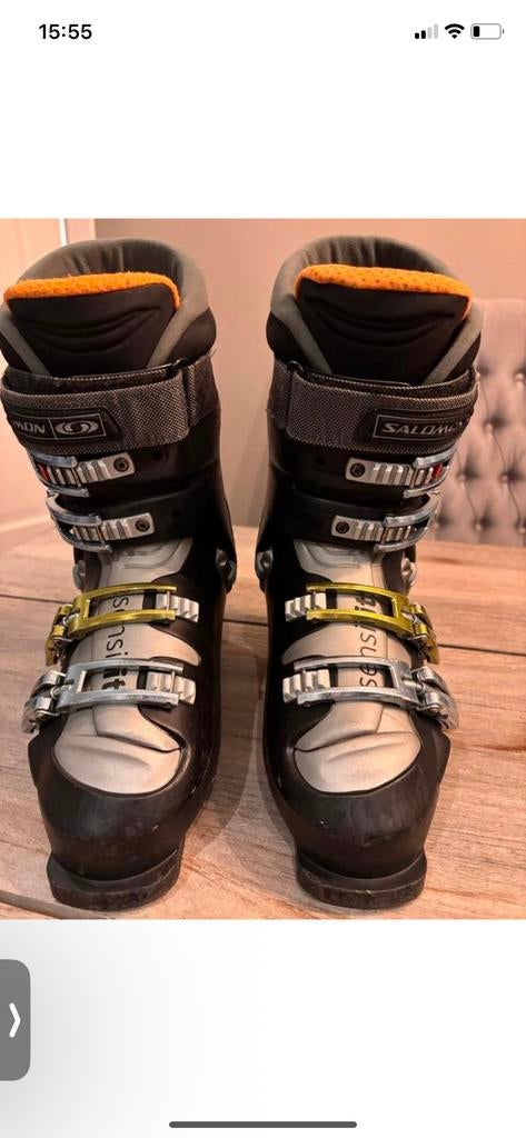 Skischoenen Salomon maat 43, Ophalen, 160 tot 180 cm, Gebruikt, Schoenen