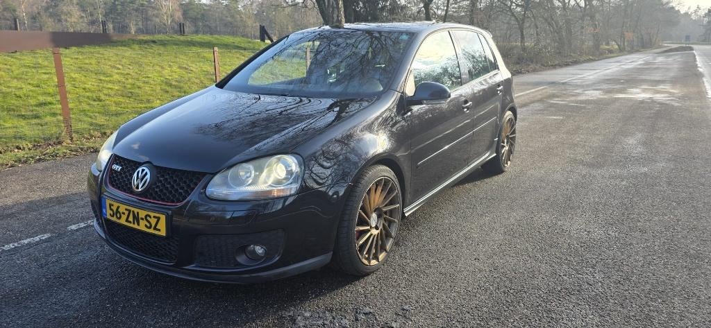Volkswagen Golf 2.0 GTI 147KW AUT 2008 Zwart DSG, Auto's, 4 cilinders, 1984 cc, Zwart, Origineel Nederlands