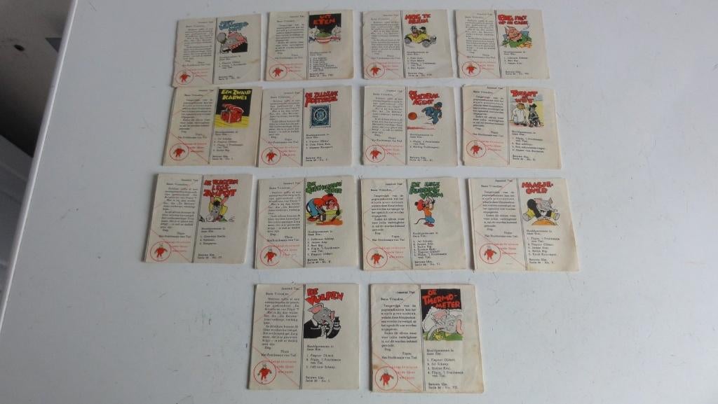 Flipje Tiel flimstroken 14 stuks, Meerdere stripboeken, Ophalen of Verzenden, Gelezen