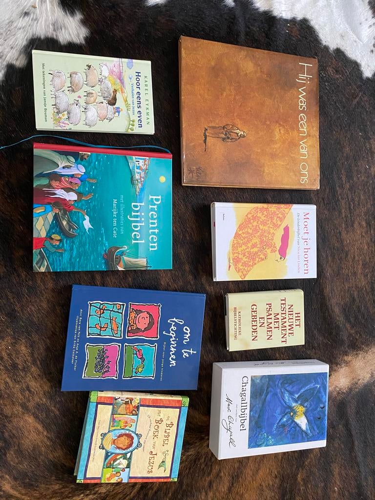 Diverse Bijbels -  prentenbijbel en chagall zijn verkocht, Ophalen of Verzenden