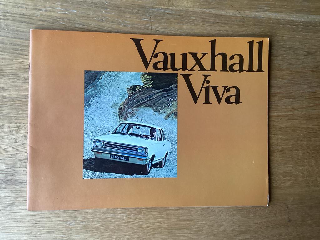 Vauxhall Viva Brochure -, Ophalen of Verzenden, Gelezen, Opel