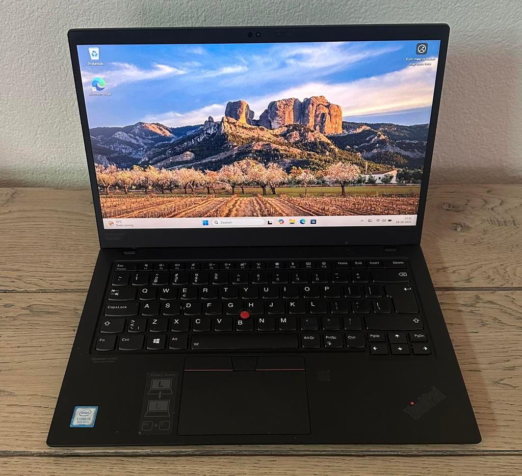 Lenovo ThinkPad X1 Carbon Gen 7 – i5-8265U |16Gb | 256GB ssd, 256 GB, Qwerty, Minder dan 2 Ghz, UK