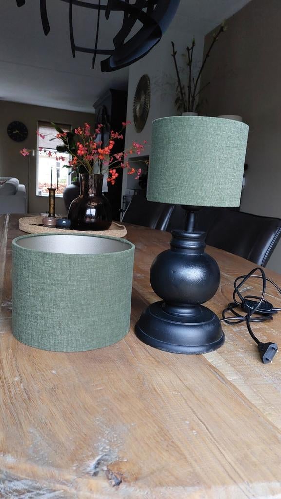 Lampenkapjes aura peeperkorn groen, Ophalen, Groen, Rond, Minder dan 25 cm