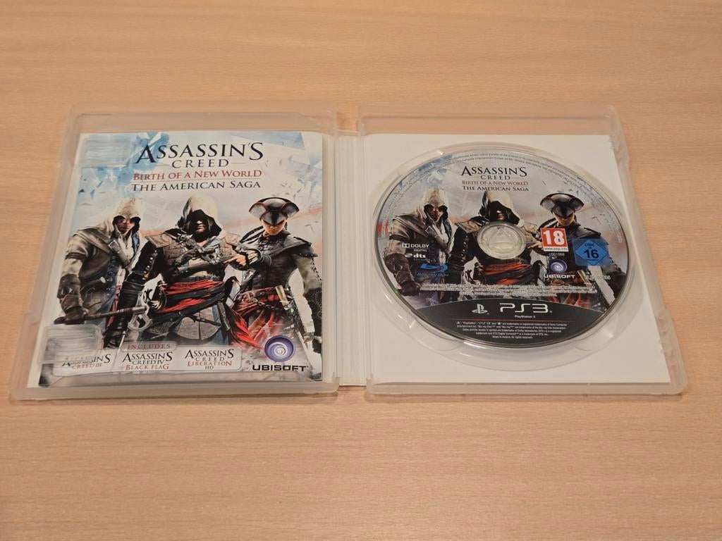 Assassin's Creed Birth of a New World The American Saga PS3, Spelcomputers en Games, Avontuur en Actie, Hilversum, Vanaf 18 jaar