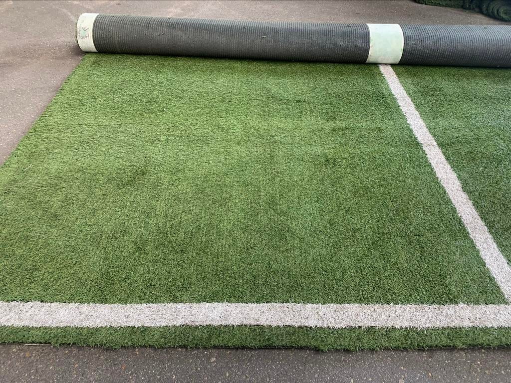 Volle Rol Kunstgras 256m2 (4 x 64m) Middenlijn €850,-, Tuin en Terras, Gras en Kunstgras, Zo goed als nieuw, Kunstgras, 20 m² of meer