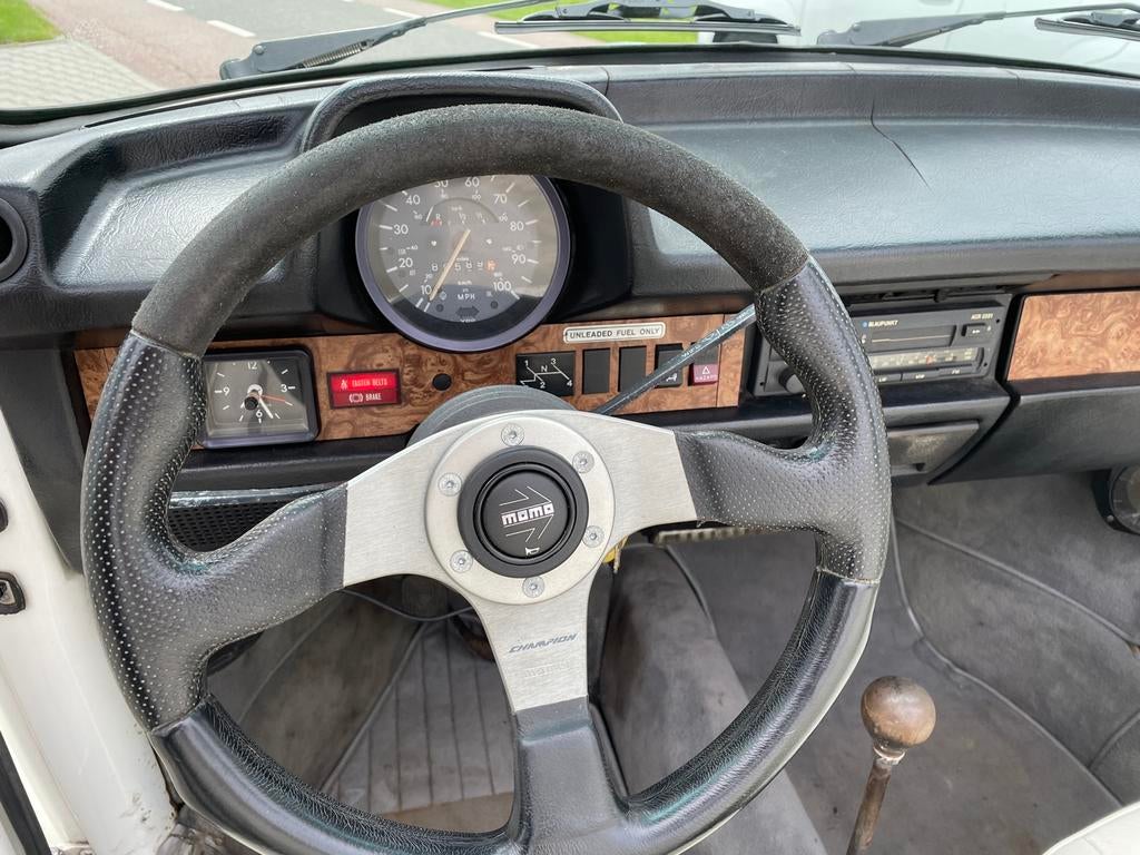 Volkswagen kever cabrio cabriolet triple white 1979, foto 9