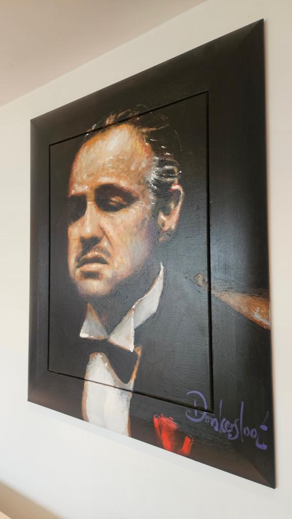 Origineel Don Corleone  Peter donkersloot, Antiek en Kunst, Ophalen of Verzenden