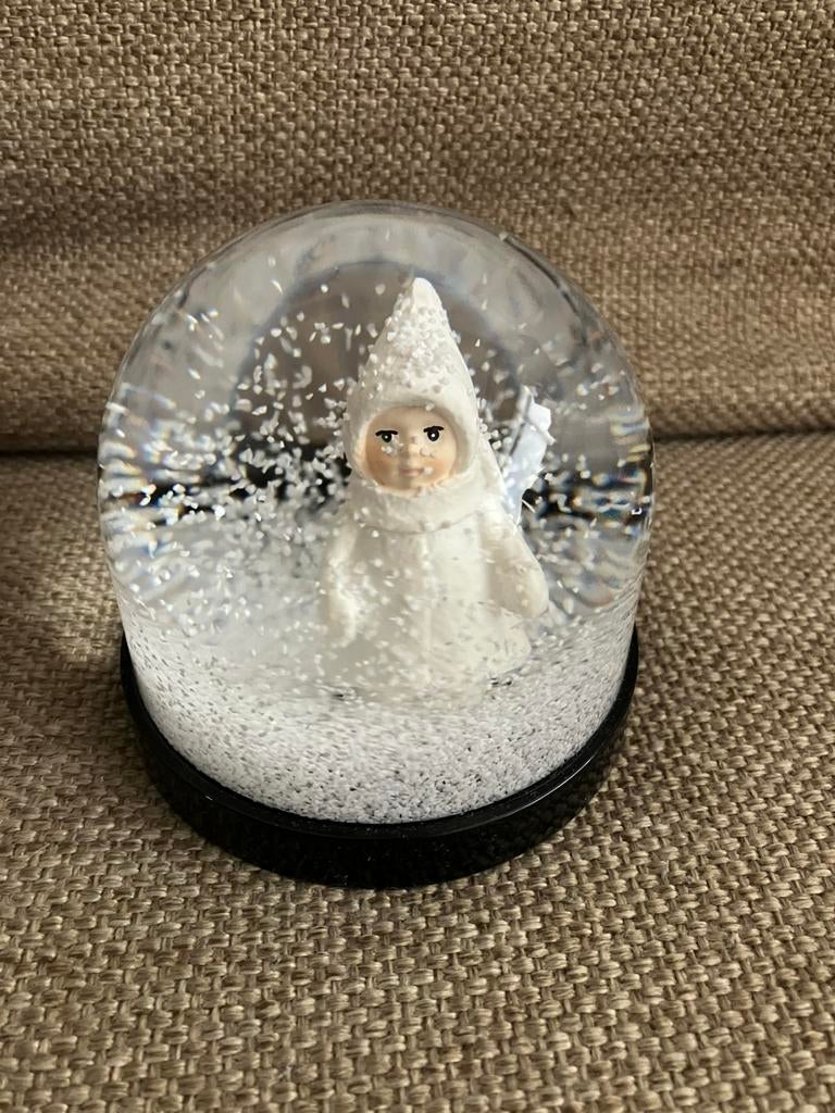 Sneeuwbol & Klevering Sneeuwpopje, Ophalen of Verzenden, Zo goed als nieuw