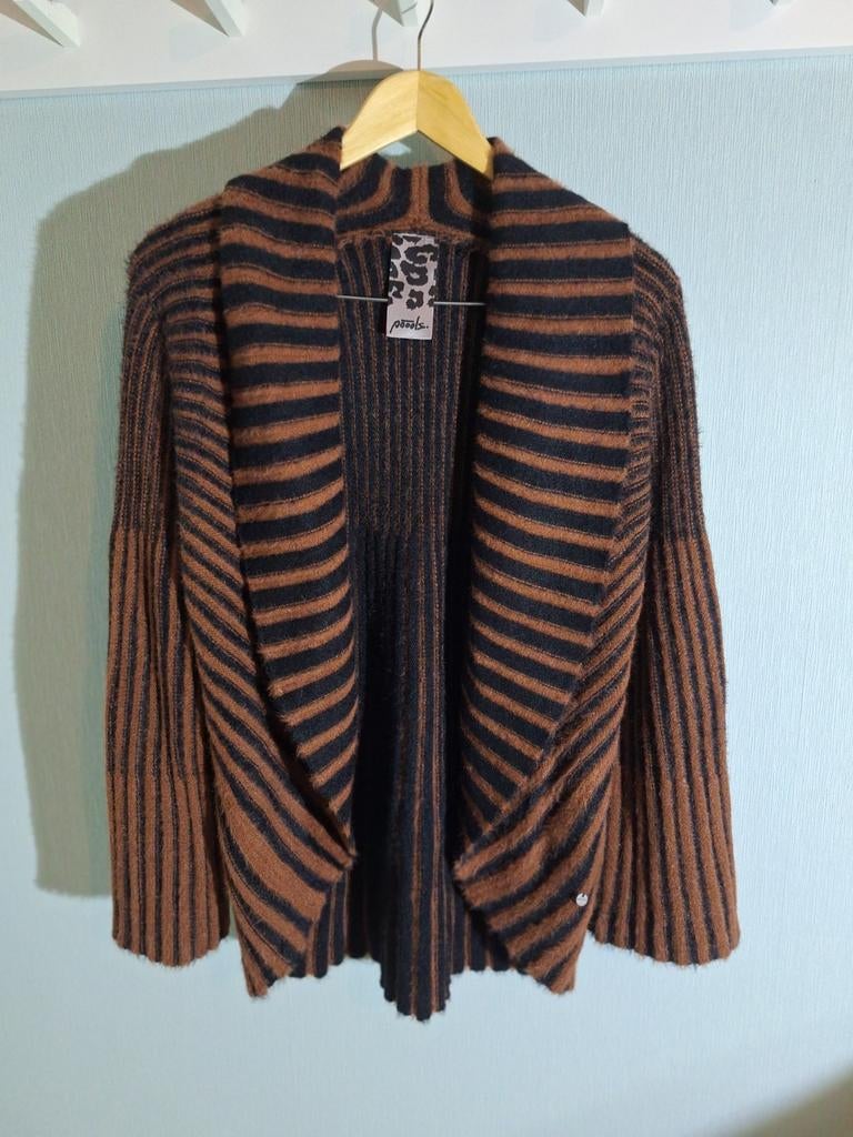 Warm vest met uitlopende mouwen - Maat 38/40, Zwart, Maat 42/44 (L), Ophalen of Verzenden, Zo goed als nieuw