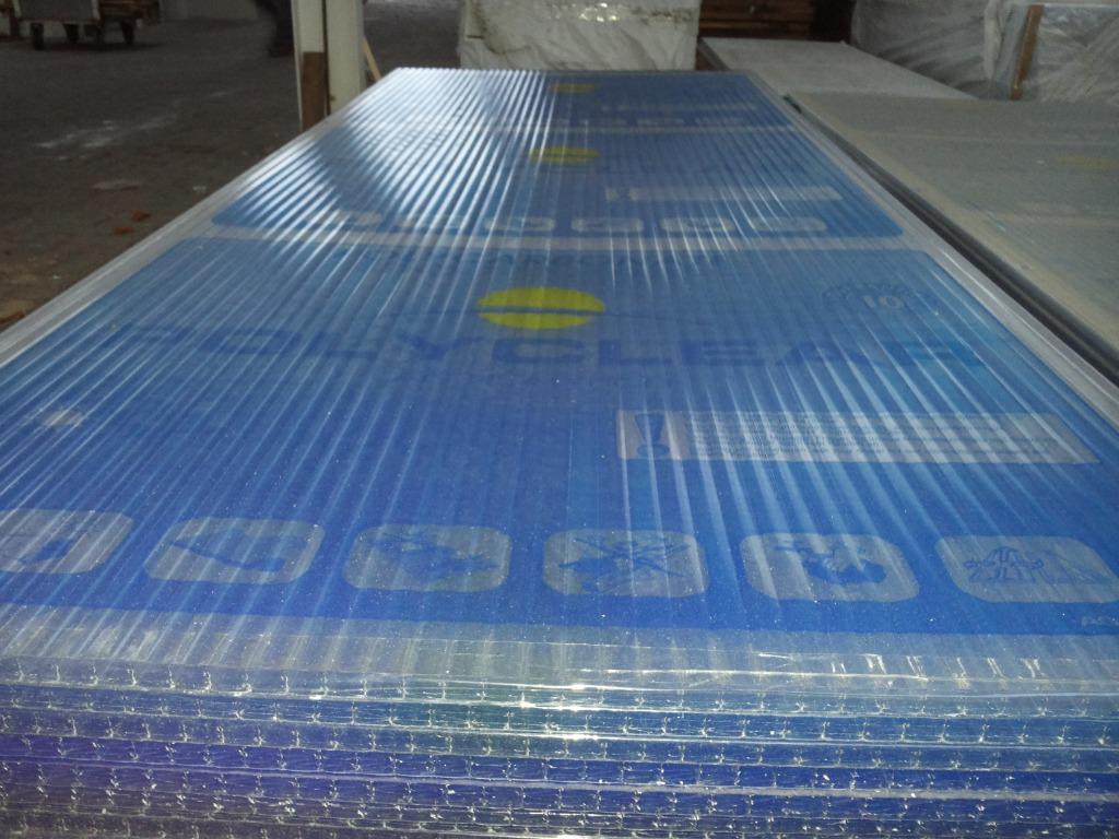 polycarbonaat plaat, Doe-het-zelf en Verbouw, Dakpannen en Dakbedekking, Nieuw, Overige typen, Kunststof, Overige kleuren, Minder dan 5 m²
